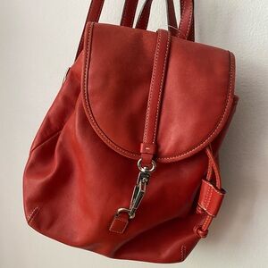 Coach Red Knapsack